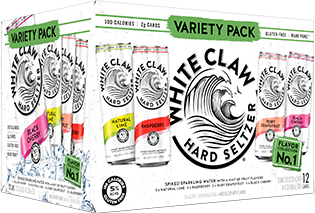 WHITE CLAW #1 VARIETY HARD SELTZER