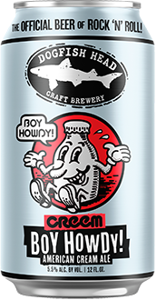 DOGFISH HEAD X CREEM BOY HOWDY CREAM ALE