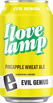 EVIL GENIUS I LOVE LAMP