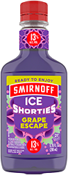 SMIRNOFF ICE GRAPE ESCAPE SHORTIES