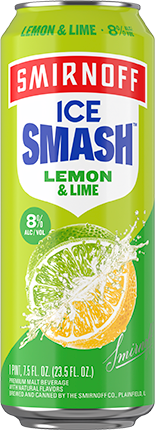 SMIRNOFF ICE SMASH LEMON + LIME