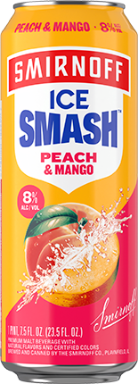 SMIRNOFF ICE SMASH PEACH + MANGO