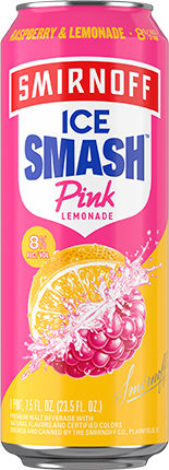 SMIRNOFF ICE SMASH PINK LEMONADE